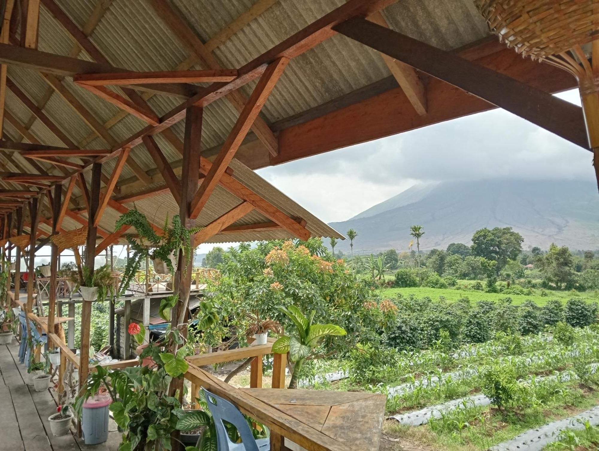 Vulkaan Homestay Берастаги Экстерьер фото